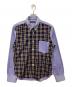 COMME des GARCONS HOMME（コムデギャルソン オム）の古着「チェックシャツ」｜ブルー
