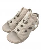 REEBOKリーボック）の古着「インスタポンプフューリー サンダル ジップ ムーンストーン」｜ベージュ