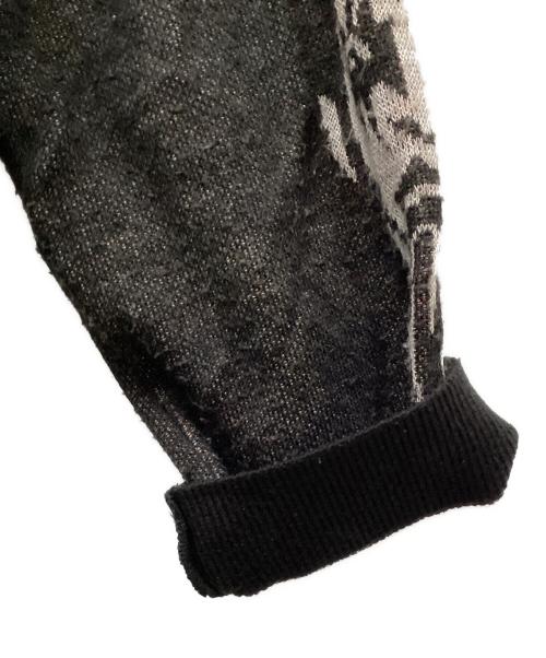 PUNK DRUNKERS（パンクドランカーズ）PUNK DRUNKERS (パンクドランカーズ) ロゴいろいろニット ブラック サイズ:XLの古着・服飾アイテム