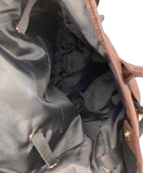 OUTDOOR（アウトドア）OUTDOOR (アウトドア) Firsthand (ファーストハンド) 別注テープベルトトートバッグ ブラウンの古着・服飾アイテム