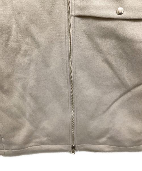 PUBLIC TOKYO（パブリックトウキョウ）PUBLIC TOKYO (パブリックトウキョウ) メルトンジップアップブルゾン ライトグレー サイズ:2の古着・服飾アイテム