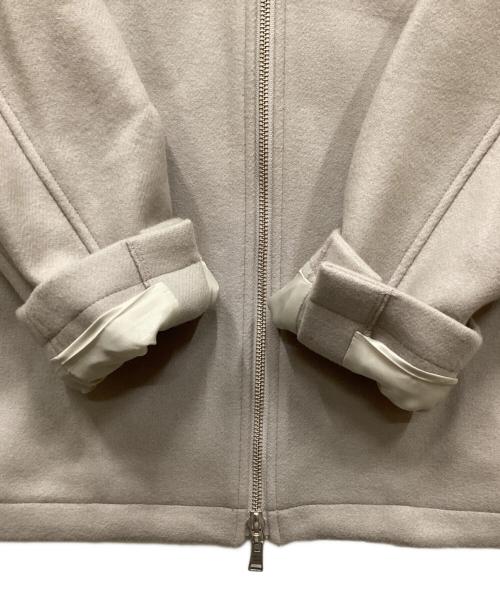 PUBLIC TOKYO（パブリックトウキョウ）PUBLIC TOKYO (パブリックトウキョウ) メルトンジップアップブルゾン ライトグレー サイズ:2の古着・服飾アイテム