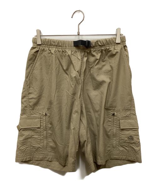 NIKE ACG（ナイキエーシージー）NIKE ACG (ナイキエージーシー) カーゴショーツ ブラウン サイズ:Mの古着・服飾アイテム