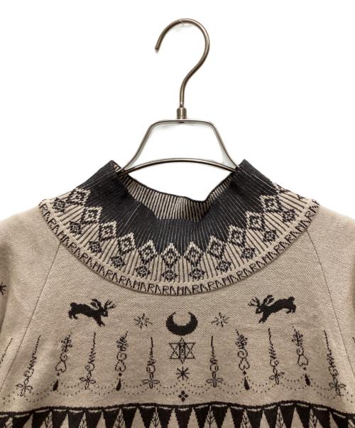 rurumu:（ルルムウ）rurumu: (ルルムウ) タトゥーニット グレー サイズ:Freeの古着・服飾アイテム