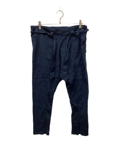 hatra（ハトラ）hatra (ハトラ) サルエルパンツ ネイビー サイズ:Size1の古着・服飾アイテム