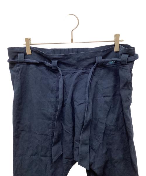 hatra（ハトラ）hatra (ハトラ) サルエルパンツ ネイビー サイズ:Size1の古着・服飾アイテム