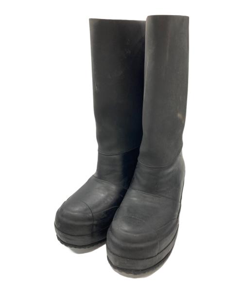 CELINE（セリーヌ）CELINE (セリーヌ) フィービー期ラバーブーツ ブラック サイズ:23.5cmの古着・服飾アイテム
