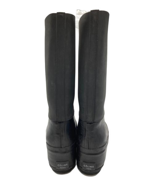 CELINE（セリーヌ）CELINE (セリーヌ) フィービー期ラバーブーツ ブラック サイズ:23.5cmの古着・服飾アイテム