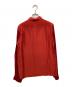 COMME des GARCONS HOMME (コムデギャルソン オム) ガーメントダイアセテートシャツ レッド サイズ:M：10000円