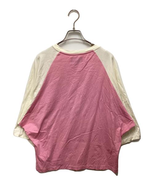 Liberal youth ministry（リベラルユースミニストリー）Liberal youth ministry (リベラルユースミニストリー) Dream Yoga T-shirt In Pink/ドリーム　ヨガ　ティーシャツ ピンク サイズ:Sの古着・服飾アイテム