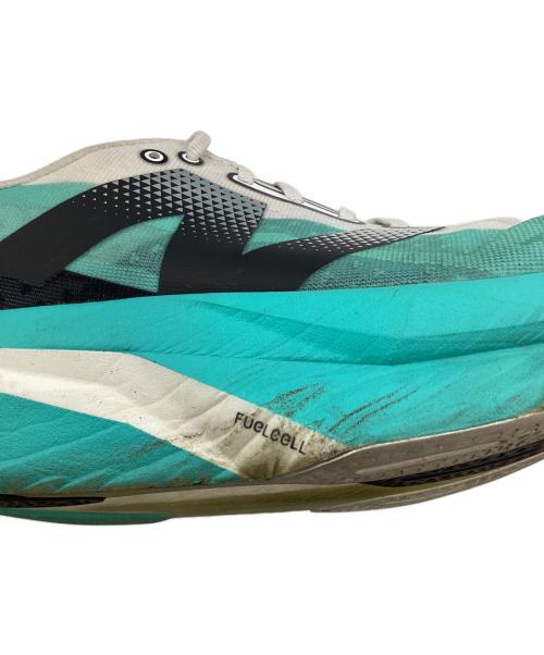 NEW BALANCE（ニューバランス）NEW BALANCE (ニューバランス) FuelCell SC Elite v4 'サイバージェイド'（フエルセルエスシーエリートブイ4サイバージェイド） ブルー サイズ:26.5cmの古着・服飾アイテム