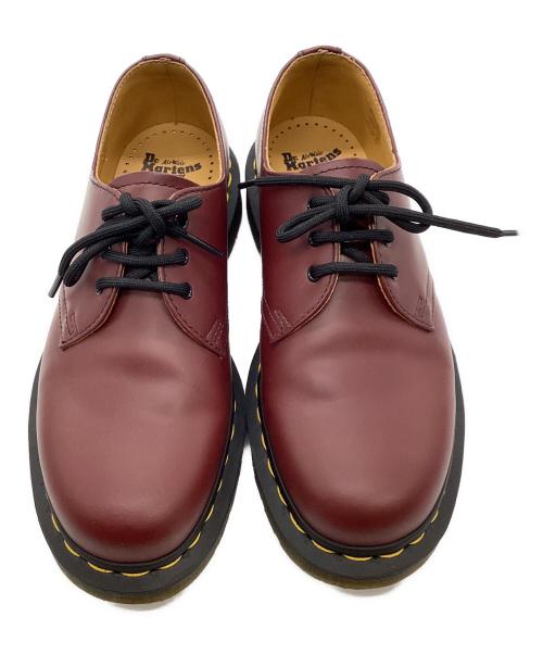 Dr.Martens（ドクターマーチン）Dr.Martens (ドクターマーチン) 3ホールシューズ レッド サイズ:24cmの古着・服飾アイテム