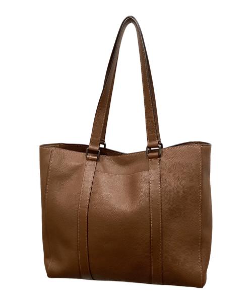 COACH（コーチ）COACH (コーチ) ハドソンダブルハンドルトートバッグ ブラウンの古着・服飾アイテム