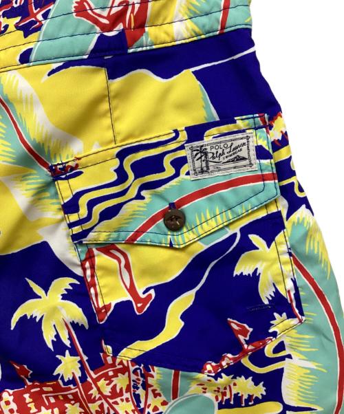 POLO RALPH LAUREN（ポロ・ラルフローレン）POLO RALPH LAUREN (ポロ・ラルフローレン) hoffman トロピカルショーツ ブルー サイズ:30の古着・服飾アイテム