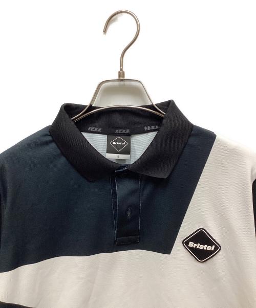 F.C.R.B.（エフシーレアルブリストル）F.C.R.B. (エフシーレアルブリストル) BIG STAR POLO/ビッグスターポロ ネイビー サイズ:Sの古着・服飾アイテム