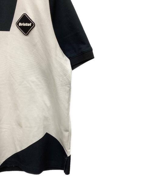 F.C.R.B.（エフシーレアルブリストル）F.C.R.B. (エフシーレアルブリストル) BIG STAR POLO/ビッグスターポロ ネイビー サイズ:Sの古着・服飾アイテム