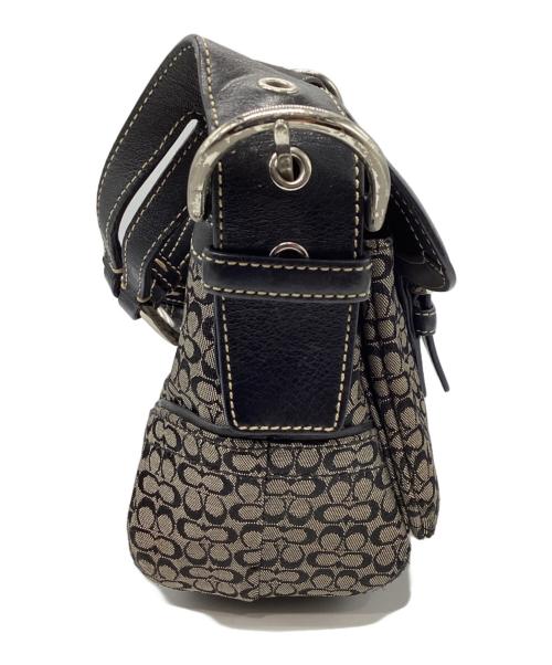 COACH（コーチ）COACH (コーチ) ミニシグネチャーワンショルダーバッグ グレーの古着・服飾アイテム