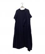 HeRIN.CYEヘリンドットサイ）の古着「ワンピース」｜ネイビー