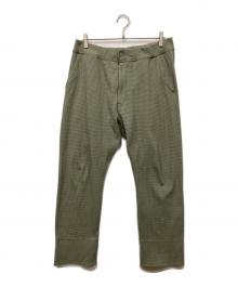 Snow peak（スノーピーク）の古着「Dry Waffle Pant/ドライワッフルパンツ」｜グリーン