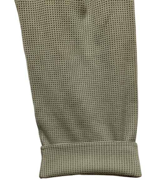 Snow peak（スノーピーク）Snow peak (スノーピーク) Dry Waffle Pant/ドライワッフルパンツ グリーン サイズ:Lの古着・服飾アイテム
