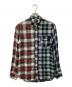 POLO RALPH LAUREN（ポロ・ラルフローレン）の古着「チェックリネンシャツ」｜レッド×ブルー