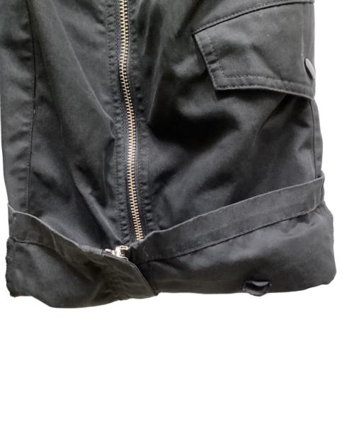 MAISON SPECIAL（メゾンスペシャル）MAISON SPECIAL (メゾンスペシャル) Zip Flight Pants/ジップフライトパンツ ブラック サイズ:36の古着・服飾アイテム