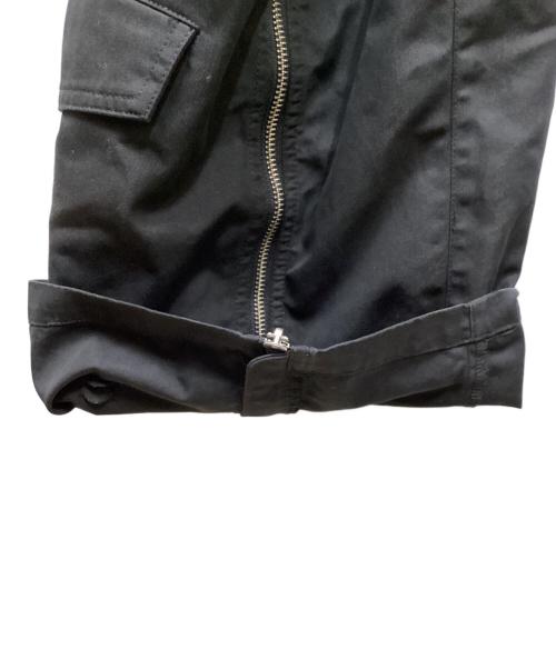 MAISON SPECIAL（メゾンスペシャル）MAISON SPECIAL (メゾンスペシャル) Zip Flight Pants/ジップフライトパンツ ブラック サイズ:36の古着・服飾アイテム