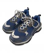 BALENCIAGAバレンシアガ）の古着「トリプルS ローカット ダッド スニーカー」｜ブルー