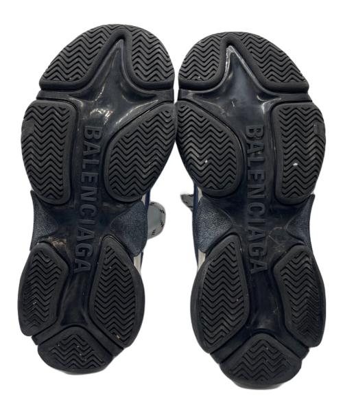 BALENCIAGA（バレンシアガ）BALENCIAGA (バレンシアガ) トリプルS ローカット ダッド スニーカー ブルー サイズ:27.0cmの古着・服飾アイテム