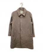 green label relaxingグリーンレーベルリラクシング）の古着「SENTDALE WOOL ステンカラーコート」｜ブラウン
