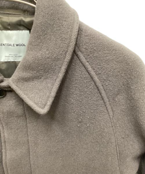 green label relaxing（グリーンレーベルリラクシング）green label relaxing (グリーンレーベルリラクシング) SENTDALE WOOL ステンカラーコート ブラウン サイズ:Mの古着・服飾アイテム
