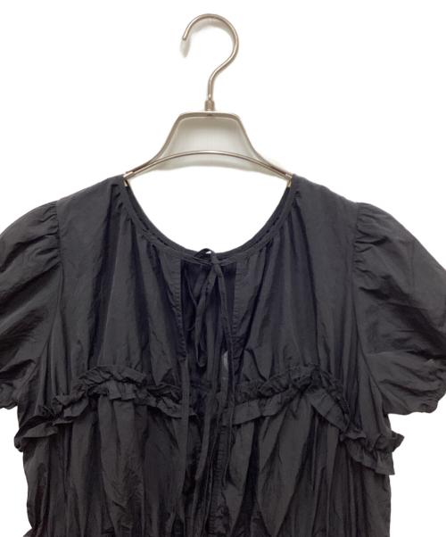 SLY（スライ）SLY (スライ) FRILL 2WAY MINI ワンピース ブラック サイズ:FREEの古着・服飾アイテム