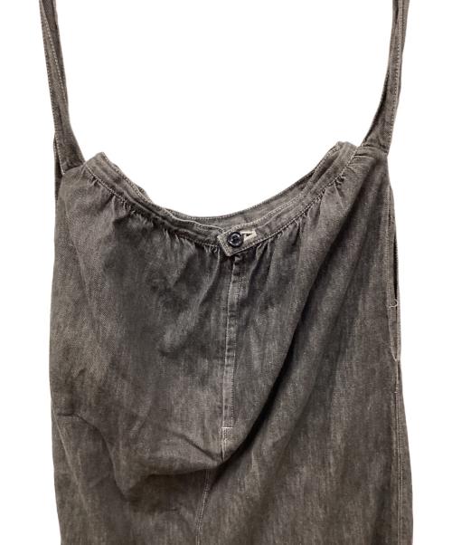 PINK HOUSE（ピンクハウス）PINK HOUSE (ピンクハウス) デニムフリルスカート ブラック サイズ:FREEの古着・服飾アイテム