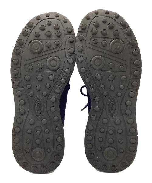 TOD'S（トッズ）TOD'S (トッズ) テクニカルファブリックレザー＆ソックス ネイビー サイズ:7 1/2の古着・服飾アイテム