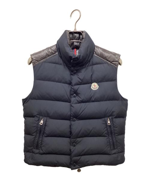MONCLER（モンクレール）MONCLER (モンクレール) CHEVAL GILET/シュバルジレダウンベスト ネイビーの古着・服飾アイテム