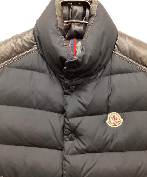MONCLER（モンクレール）MONCLER (モンクレール) CHEVAL GILET/シュバルジレダウンベスト ネイビーの古着・服飾アイテム