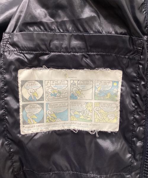 MONCLER（モンクレール）MONCLER (モンクレール) CHEVAL GILET/シュバルジレダウンベスト ネイビーの古着・服飾アイテム