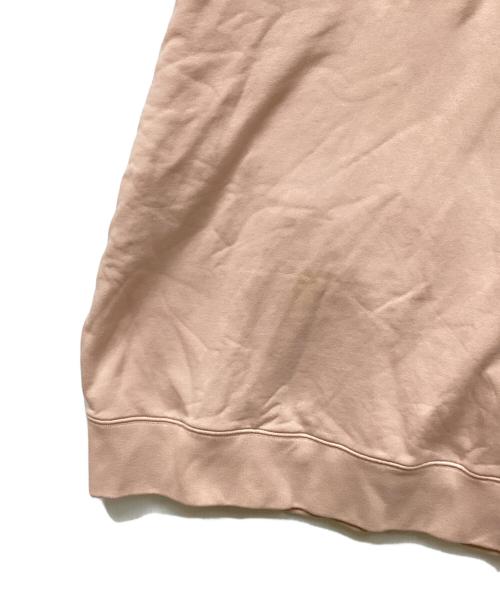 maison kitsune（メゾンキツネ）maison kitsune (メゾンキツネ) オーバーサイズポロ スウェットシャツ ピンク サイズ:xsの古着・服飾アイテム