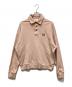maison kitsune（メゾンキツネ）の古着「オーバーサイズポロ スウェットシャツ」｜ピンク