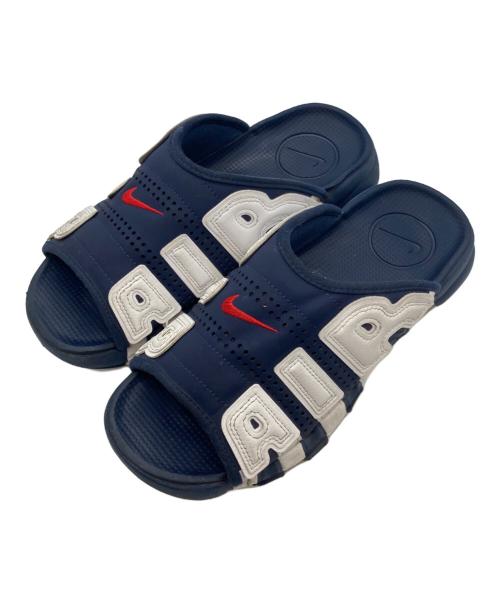 NIKE（ナイキ）NIKE (ナイキ) AIR MORE UPTEMPO SLIDE/エアーモアアップテンポスライド ネイビー サイズ:28㎝の古着・服飾アイテム