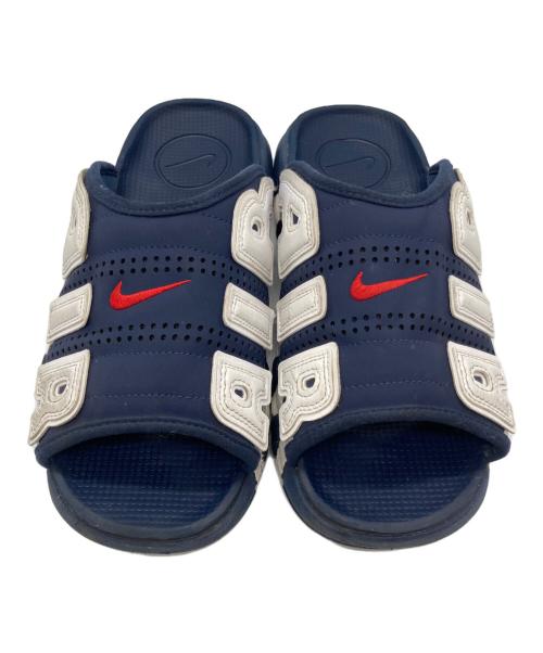 NIKE（ナイキ）NIKE (ナイキ) AIR MORE UPTEMPO SLIDE/エアーモアアップテンポスライド ネイビー サイズ:28㎝の古着・服飾アイテム