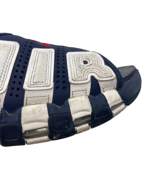 NIKE（ナイキ）NIKE (ナイキ) AIR MORE UPTEMPO SLIDE/エアーモアアップテンポスライド ネイビー サイズ:28㎝の古着・服飾アイテム