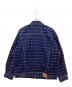 Supreme (シュプリーム) Flocked Denim Trucker Jacket/フロックドデニムトラッカージャケット ネイビー サイズ:XL：33000円