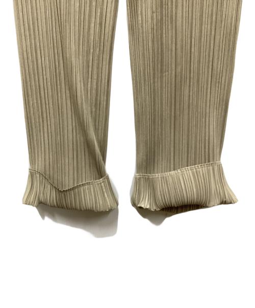 PLEATS PLEASE（プリーツプリーズ）PLEATS PLEASE (プリーツプリーズ) プリーツパンツ ベージュ サイズ:3の古着・服飾アイテム