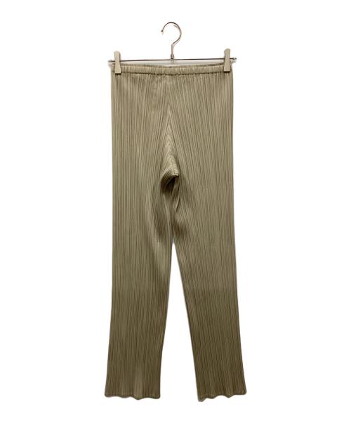 PLEATS PLEASE（プリーツプリーズ）PLEATS PLEASE (プリーツプリーズ) プリーツパンツ ベージュ サイズ:3の古着・服飾アイテム