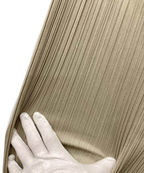PLEATS PLEASE（プリーツプリーズ）PLEATS PLEASE (プリーツプリーズ) プリーツパンツ ベージュ サイズ:3の古着・服飾アイテム