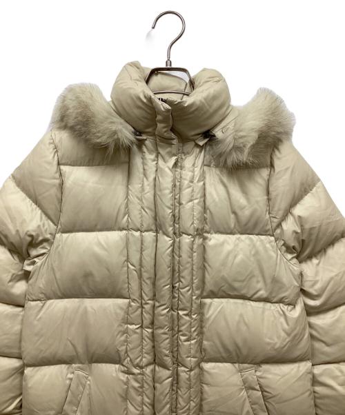 MONCLER（モンクレール）MONCLER (モンクレール) ヴァレンティーヌダウンコート ブラックの古着・服飾アイテム