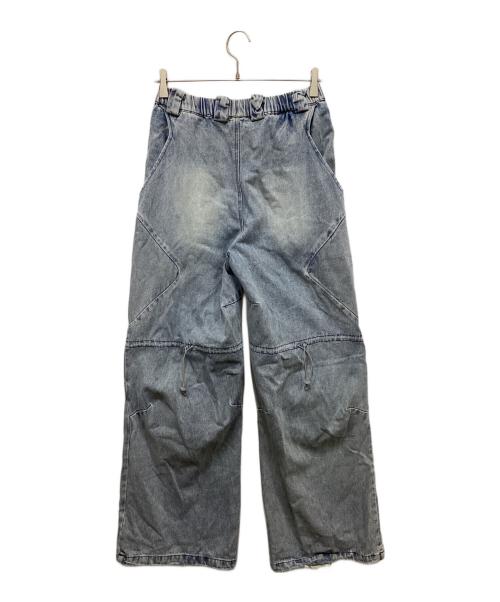 CPG（シーピージー）CPG (シーピージー) CPG RHOMBUS DENIM PANTS/デニムパンツ スカイブルー サイズ:Sの古着・服飾アイテム
