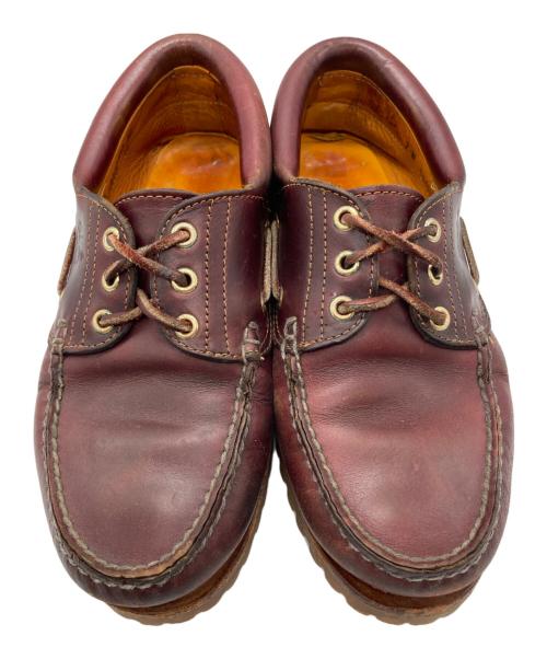 Timberland（ティンバーランド）Timberland (ティンバーランド) 3Eye Classic Lug/3アイクラシックラグ ボルドー サイズ:US7の古着・服飾アイテム
