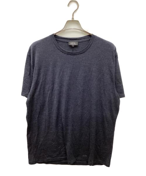 A.P.C.（アーペーセー）A.P.C. (アーペーセー) Enrico Tee Shirt/エンリコティーシャツ ネイビー サイズ:Lの古着・服飾アイテム